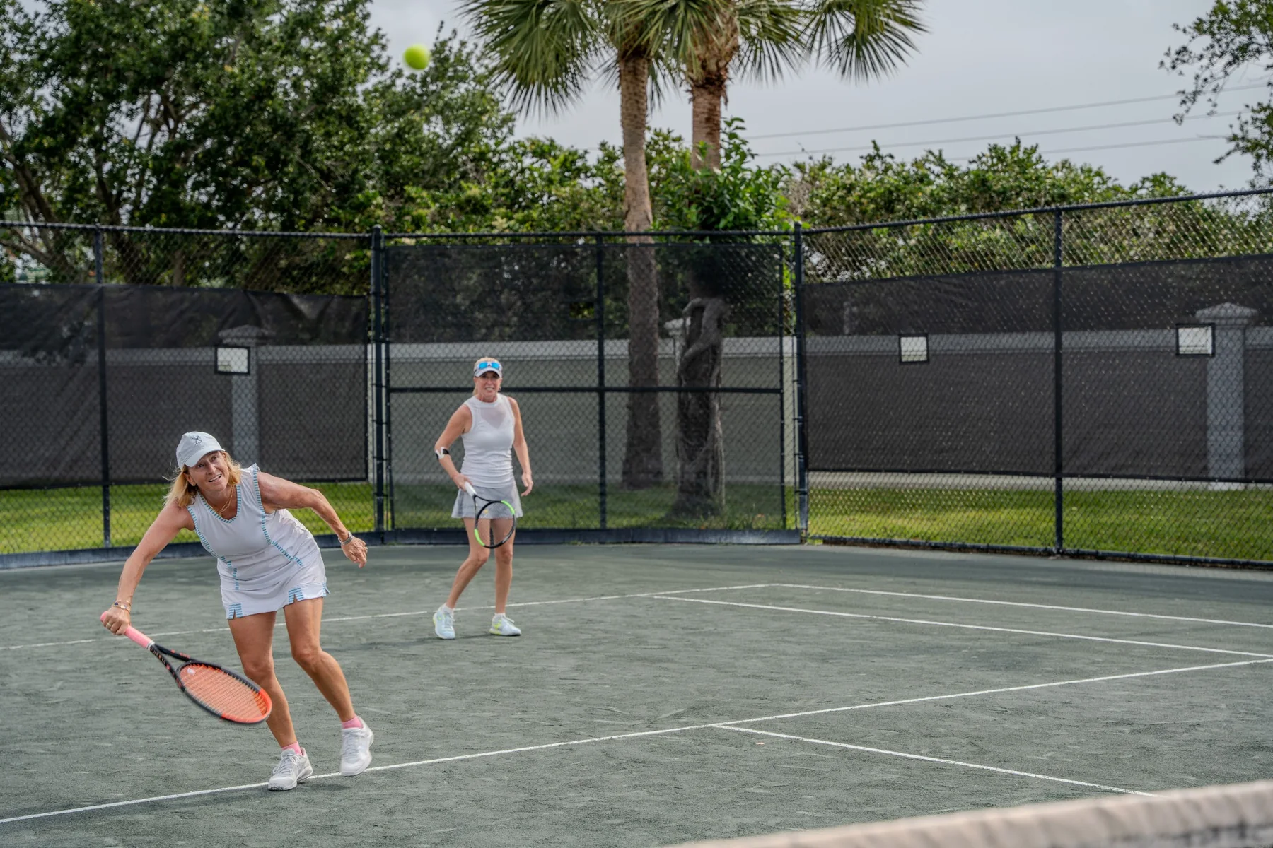 BLVD tennis players on court
