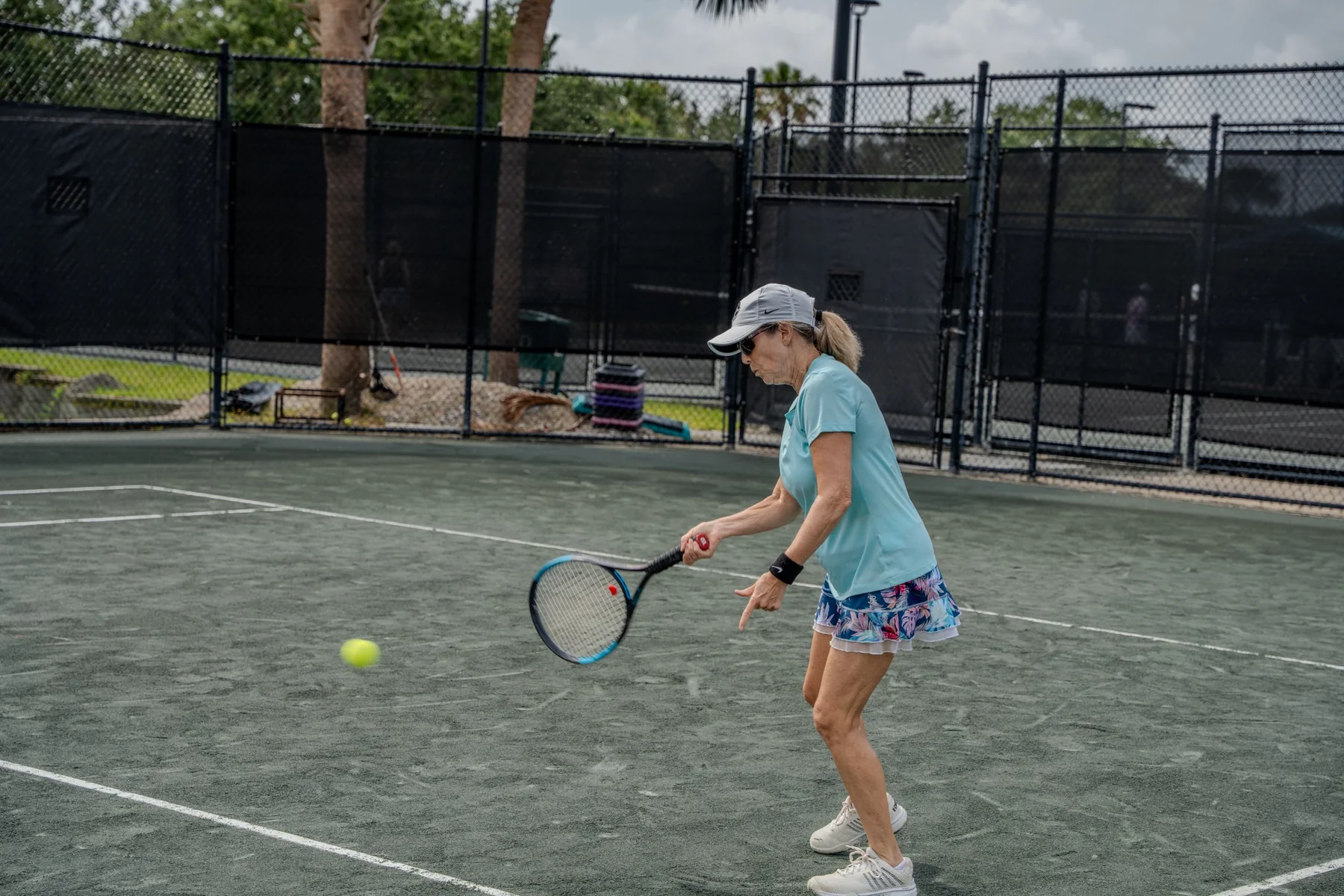 Tennis players at BLVD